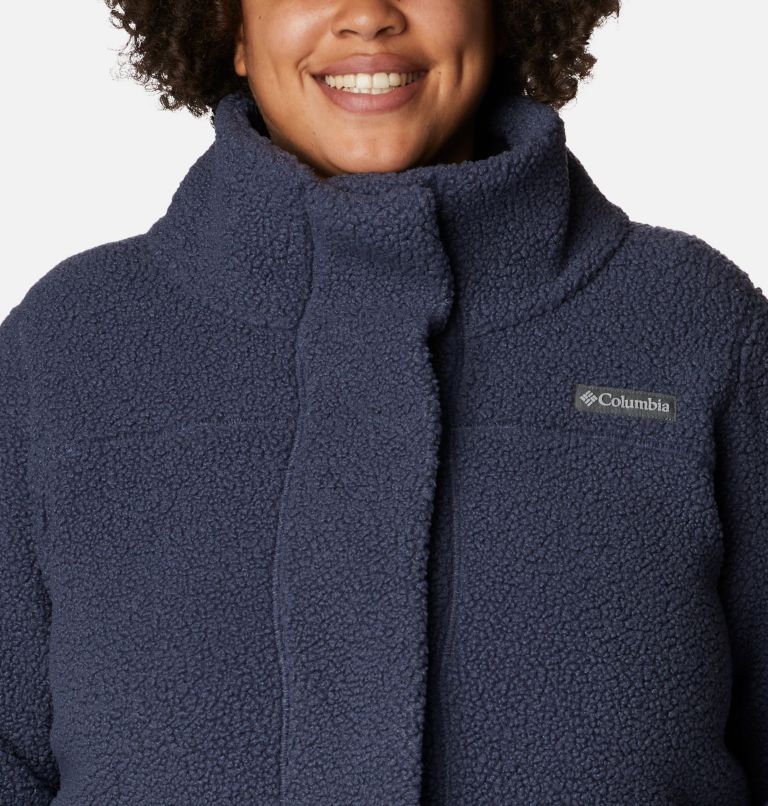 Women's Panorama Long Jacket - Plus Size, Color: Nocturnal, image 4
