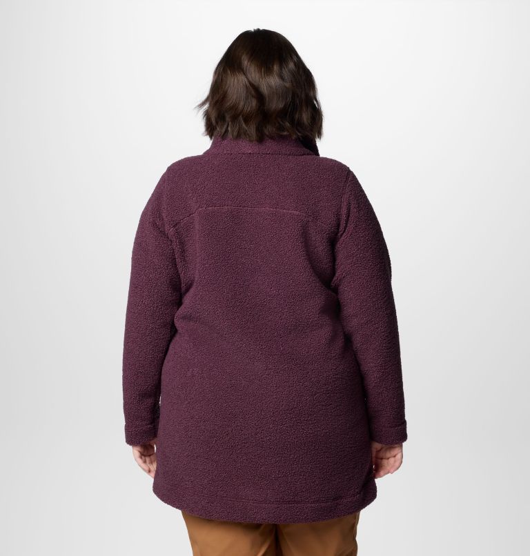 Women's Panorama Long Jacket - Plus Size, Color: Moonvista, image 2