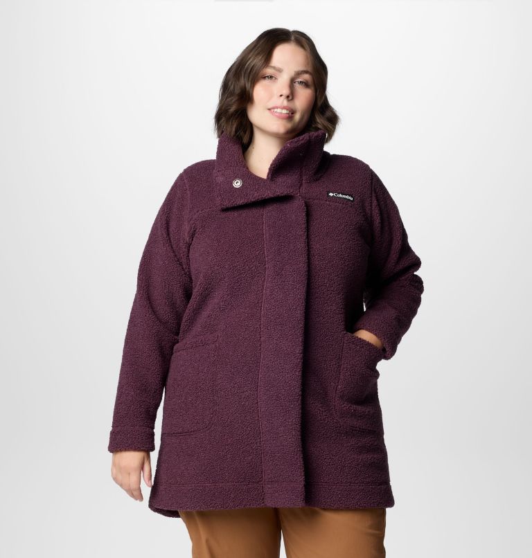 Women's Panorama Long Jacket - Plus Size, Color: Moonvista, image 1