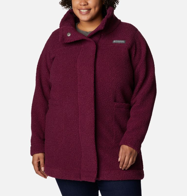 Women's Panorama™ Snap Fleece Jacket - Plus Size