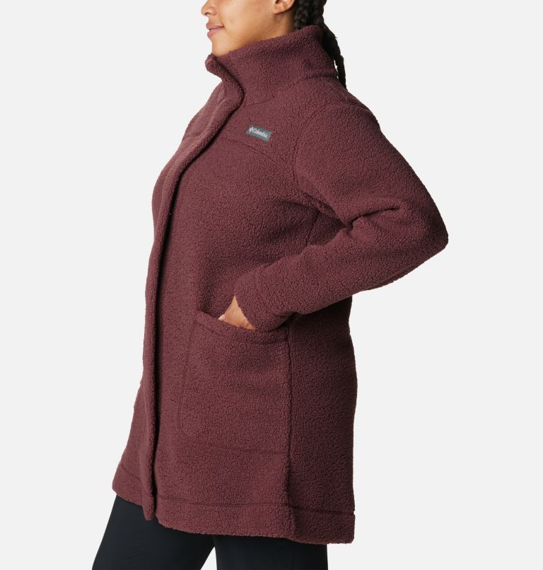 Manteau long Panorama Femme - Grandes tailles, Color: Malbec, image 3
