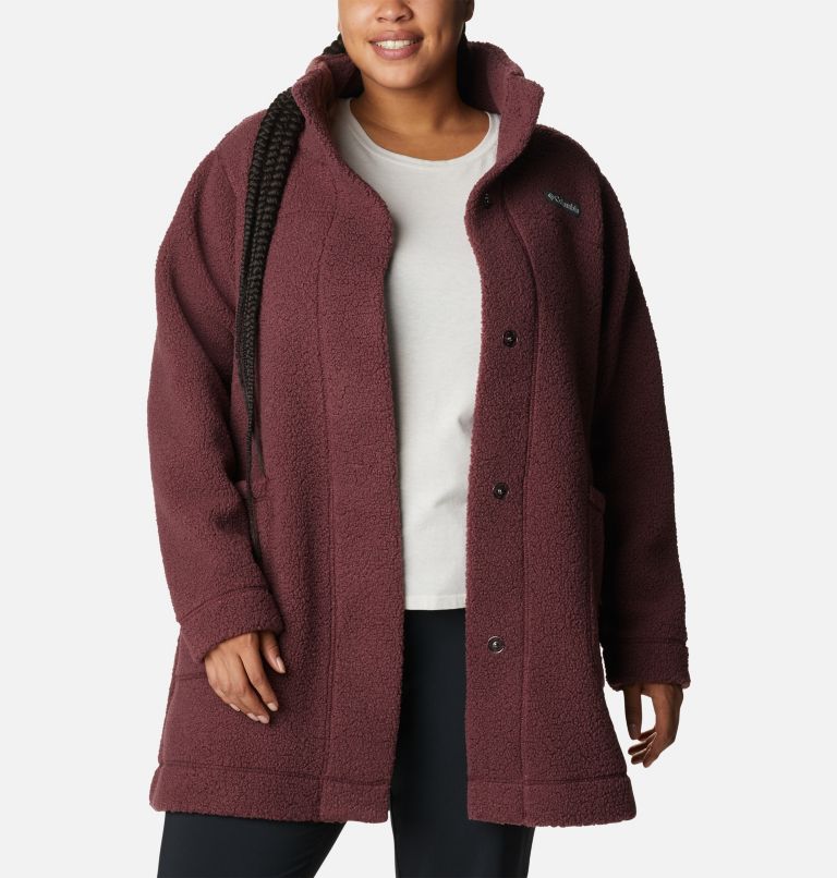 Manteau long Panorama Femme - Grandes tailles, Color: Malbec, image 6