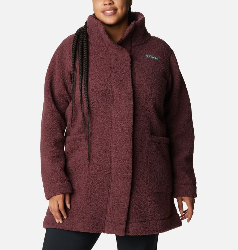 Manteau long Panorama Femme - Grandes tailles, Color: Malbec, image 1