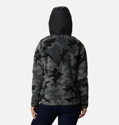 Veste Polaire Zipp&eacute;e Imprim&eacute;e Winter Pass Femme Winter Pass&trade; Print Fleece Full Zip | 010 | XS, Black Camo, back