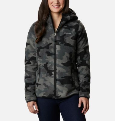 Veste Polaire Zipp&eacute;e Imprim&eacute;e Winter Pass Femme Winter Pass&trade; Print Fleece Full Zip | 010 | XS, Black Camo, front