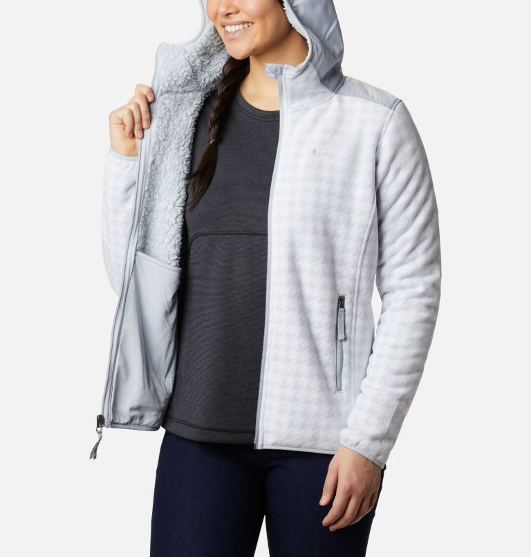 Women s Winter Pass Print Fleece Full Zip Jacket