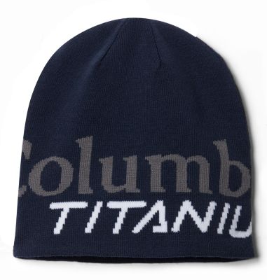 Unisex Titanium&trade; DWR Beanie Titanium&trade; DWR Beanie | 664 | O/S, Collegiate Navy, front