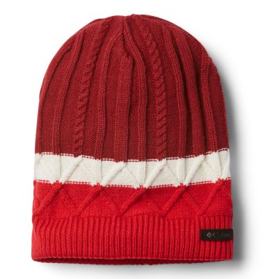 Bonnet Carson Pass&trade; II Unisexe Carson Pass&trade; Beanie II | 607 | O/S, Beet, Red Lily, Chalk, front