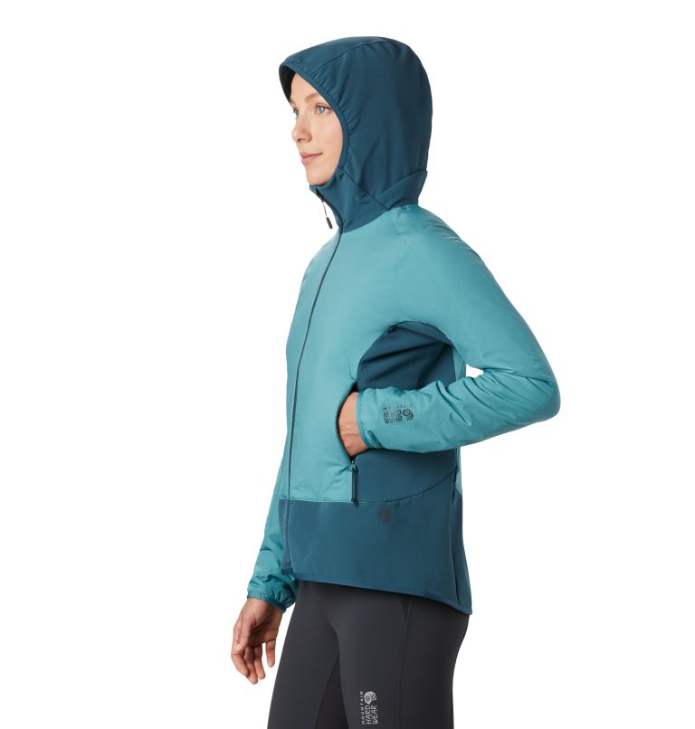 Kor Strata Climb Hoody | 447 | L, Color: Washed Turq, image 3