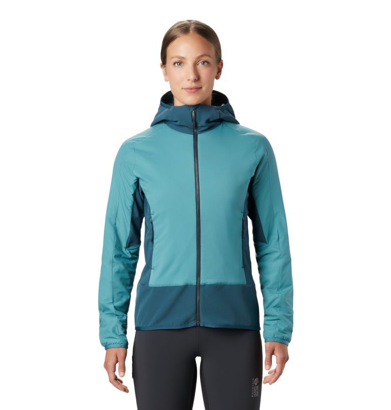 Kor Strata Climb Hoody | 447 | L, Color: Washed Turq, image 1