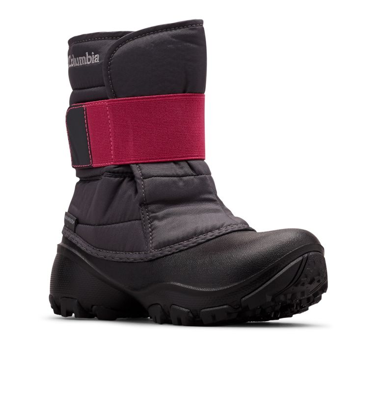 Youth  Rope Tow Kruser 2 Boot, Color: Dark Grey, Pink Ice, image 2