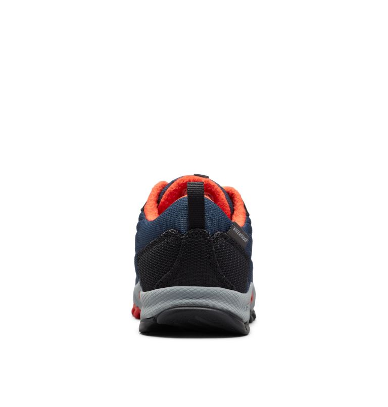 Thumbnail: Youth Firecamp Sledder 3 Waterproof Shoe, Color: Collegiate Navy, Flame, image 8