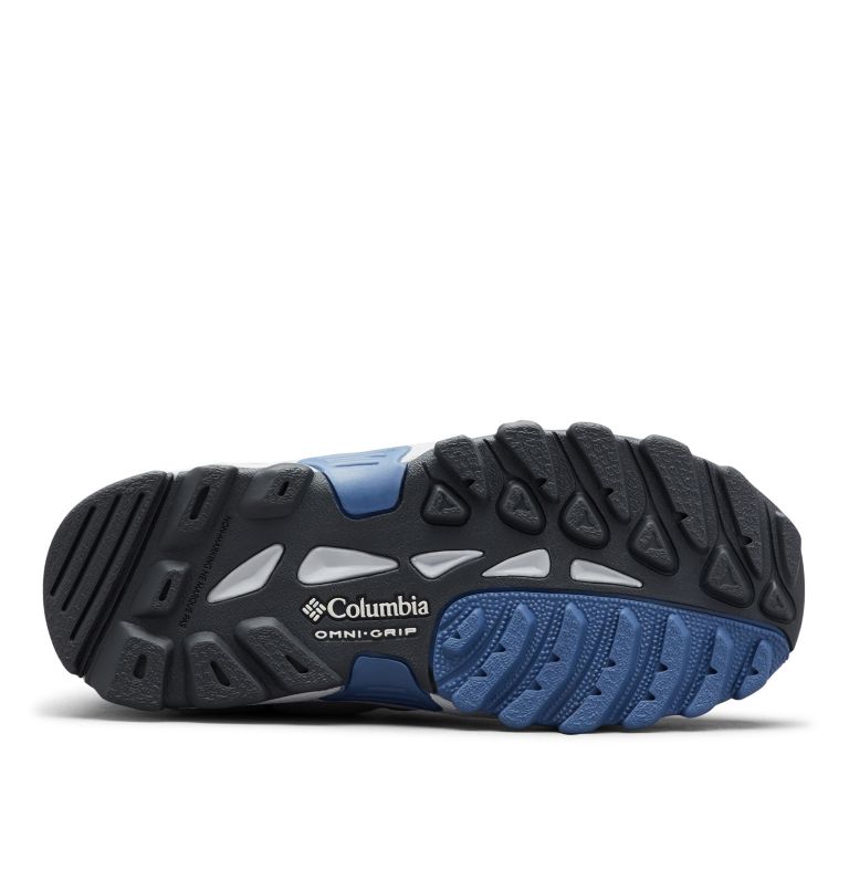 Big Kids' Firecamp Mid Waterproof Shoe, Color: Monument, Bluebell, image 4