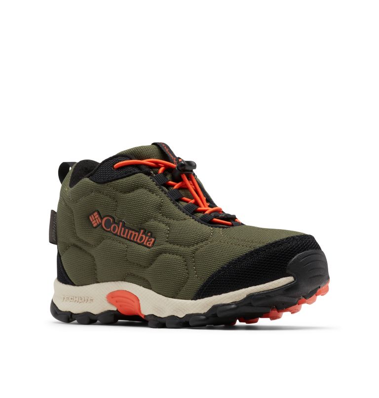 YOUTH FIRECAMP MID 2 WP | 383 | 5, Color: Nori, Red Quartz, image 2