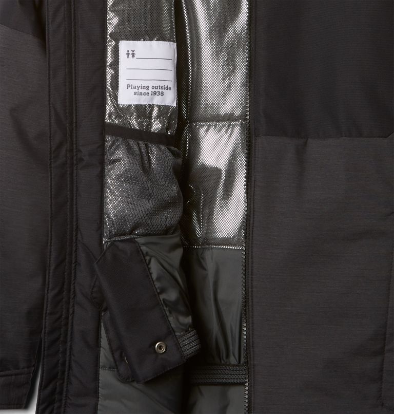 Thumbnail: Boys' Alpine Action II Jacket, Color: Black Heather, Black, image 3