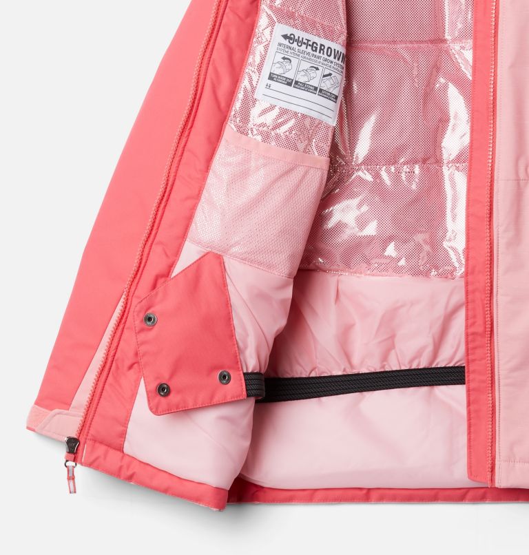 Manteau Alpine Action II pour fille, Color: Pink Orchid Heather, Bright Geranium, image 3