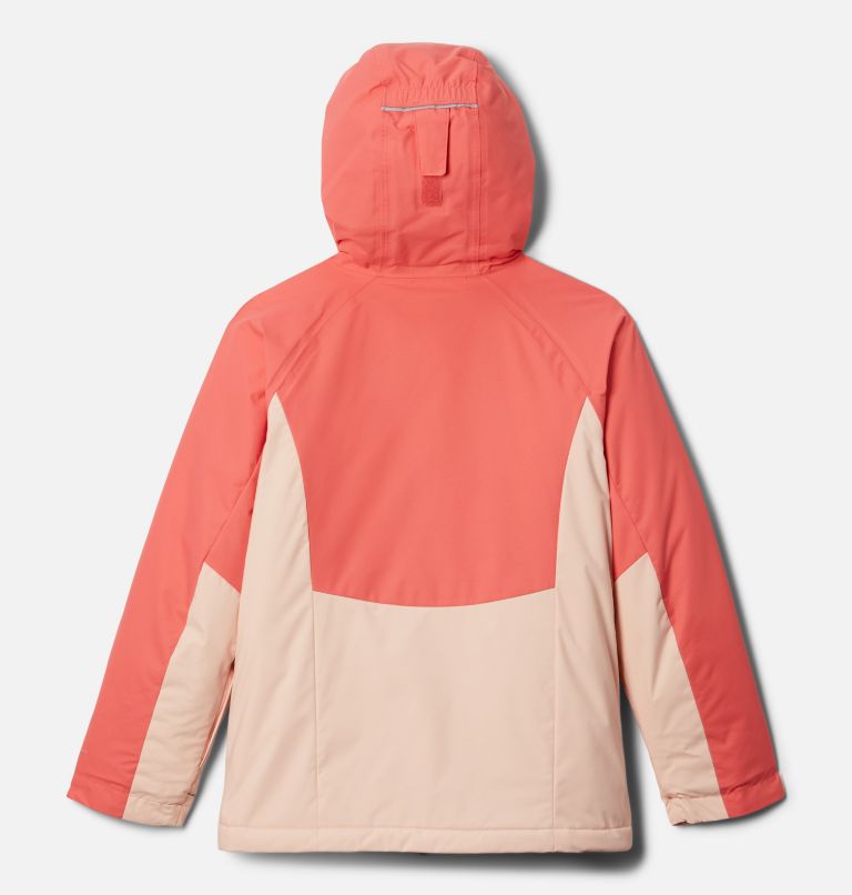 Thumbnail: Girls' Alpine Action II Jacket, Color: Peach Blossom Heather, Blush Pink, image 2