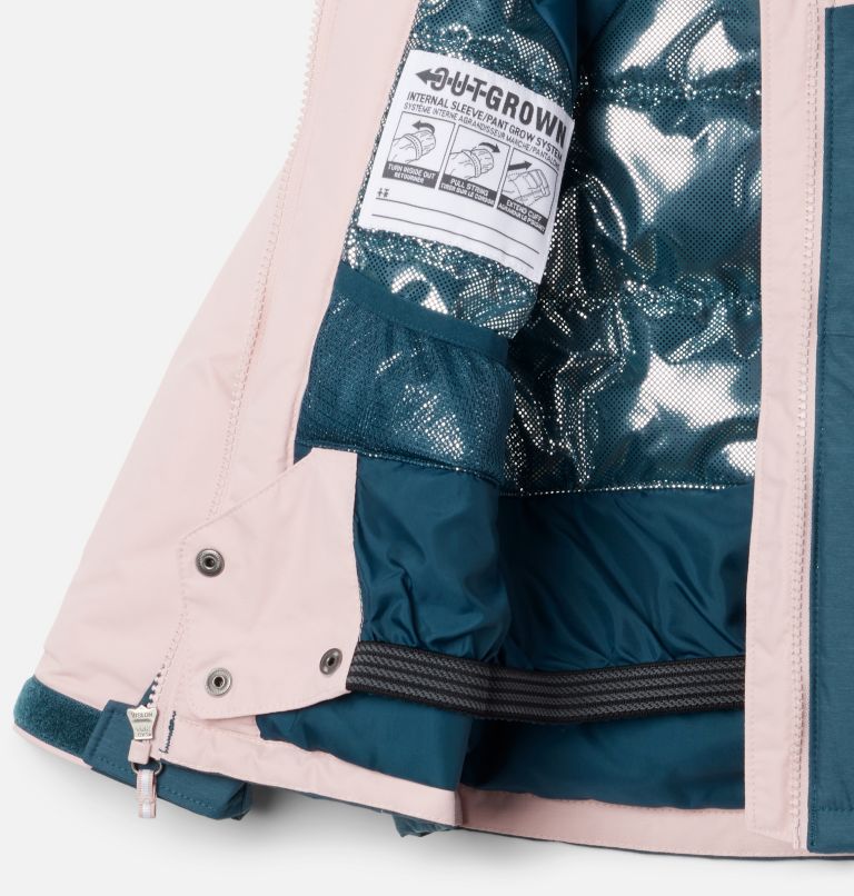 Manteau Alpine Action II pour fille, Color: Night Wave Heather, Dusty Pink, image 3