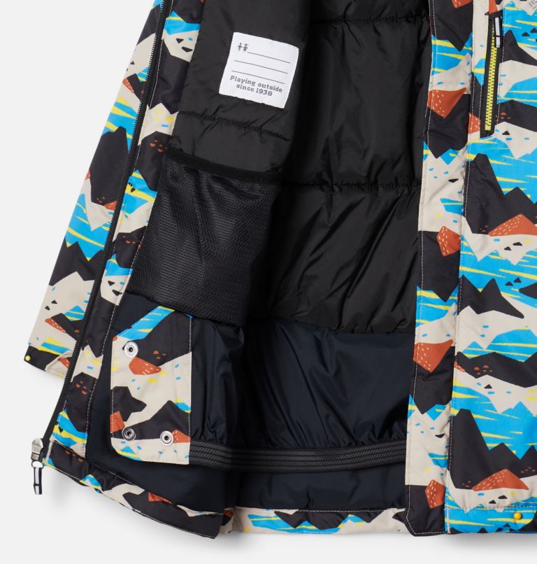 Manteau Alpine Free Fall II pour garçon, Color: Ancient Fossil Scrapscape, image 3