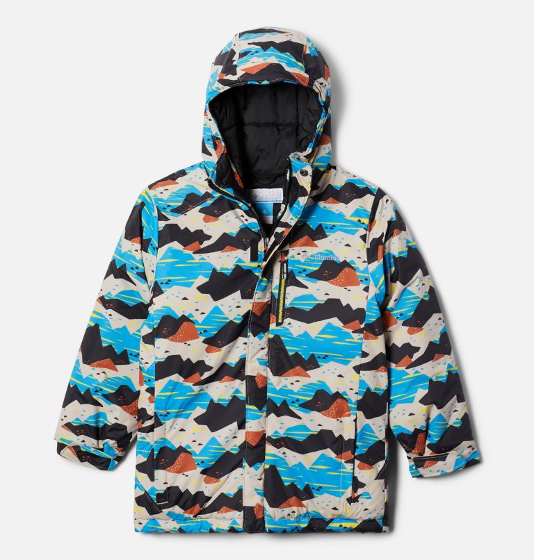 Manteau Alpine Free Fall II pour garçon, Color: Ancient Fossil Scrapscape, image 1