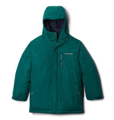 columbia green coat