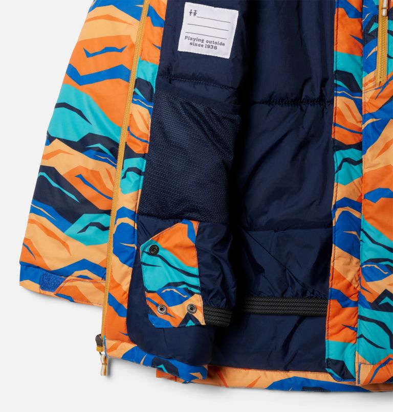Manteau Alpine Free Fall II pour garçon, Color: Bright Indigo Tectonic, image 3