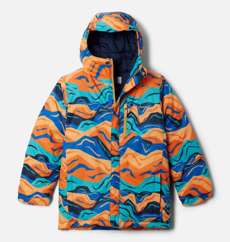 Manteau Alpine Free Fall II pour garçon, Color: Bright Indigo Tectonic, image 1