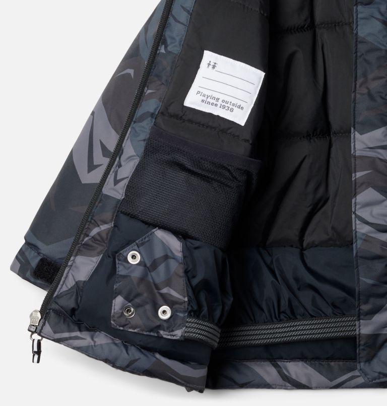 Manteau Alpine Free Fall II pour garçon, Color: Black Tectonic, image 3