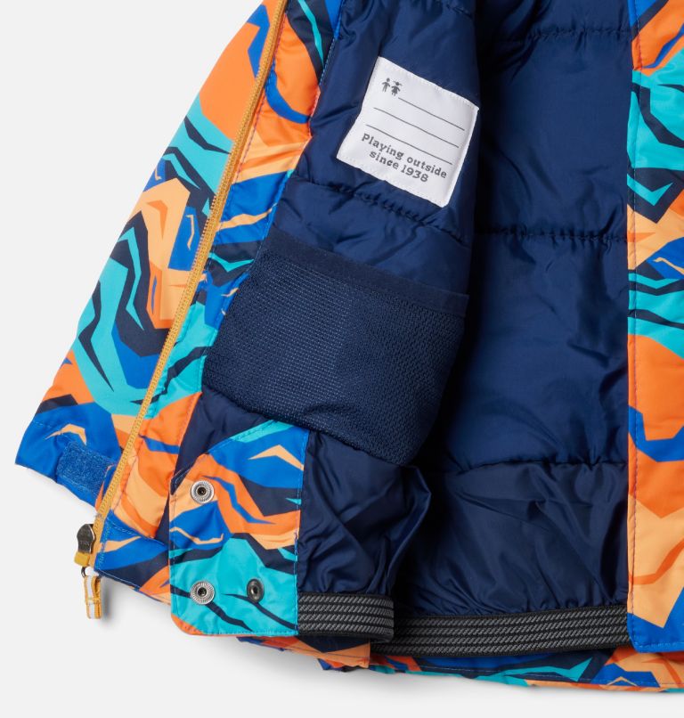 Manteau Alpine Free Fall II pour garçon, Color: Bright Indigo Tectonic, image 3