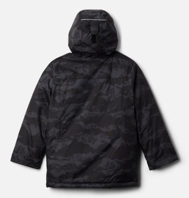 Kids' Alpine Free Fall&trade;&nbsp;II Ski Jacket Alpine Free Fall&trade;II Jacket | 010 | XS, Black MountainScape Print, back
