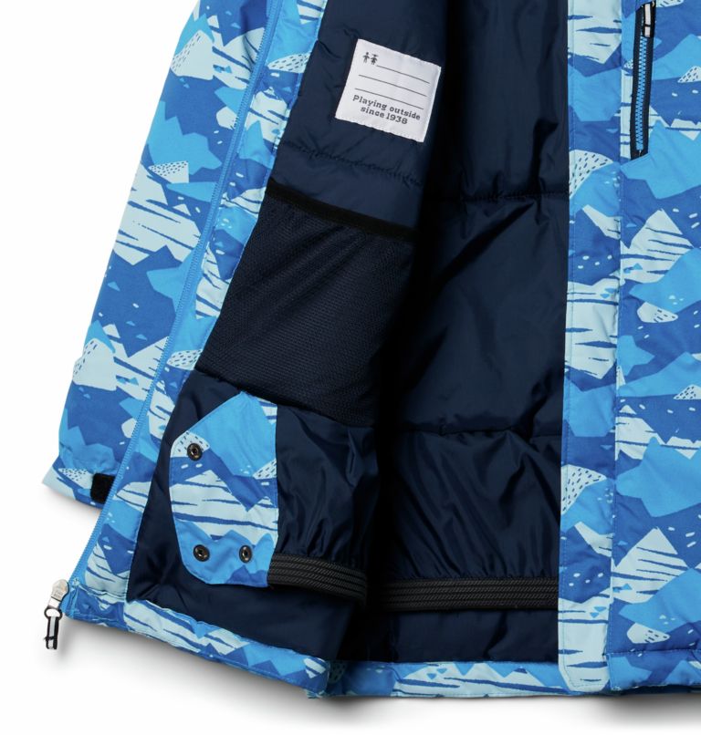 Alpine Free Fall II Jacket | 491 | XS, Color: Compass Blue Scrapscape Tonal, image 3