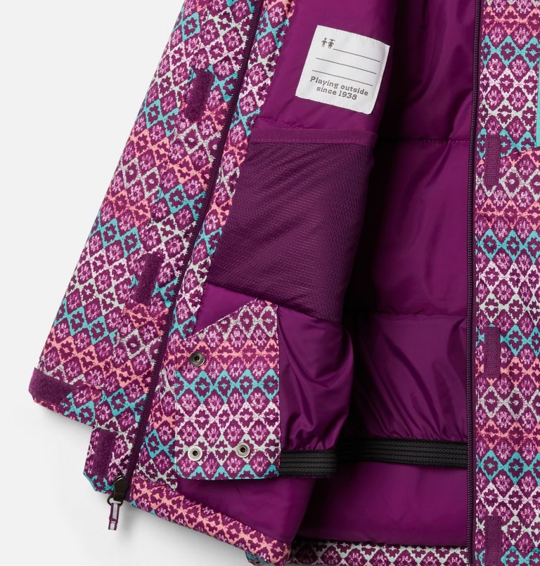 Alpine Free Fall II Jacket | 575 | S, Color: Plum, Diamond Stripe Print, image 3