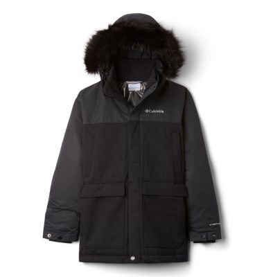 columbia boys down jacket