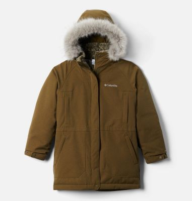 columbia girls down jacket