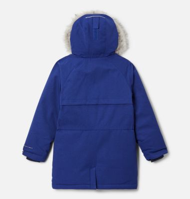 Girls' Boundary Bay Down Parka, Color: Dark Sapphire