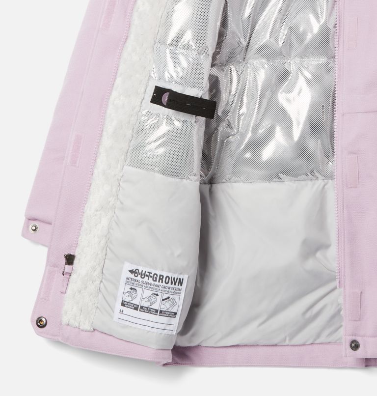 Girls' Boundary Bay Down Parka, Color: Aura, image 3