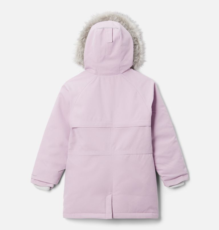 Girls' Boundary Bay Down Parka, Color: Aura, image 2