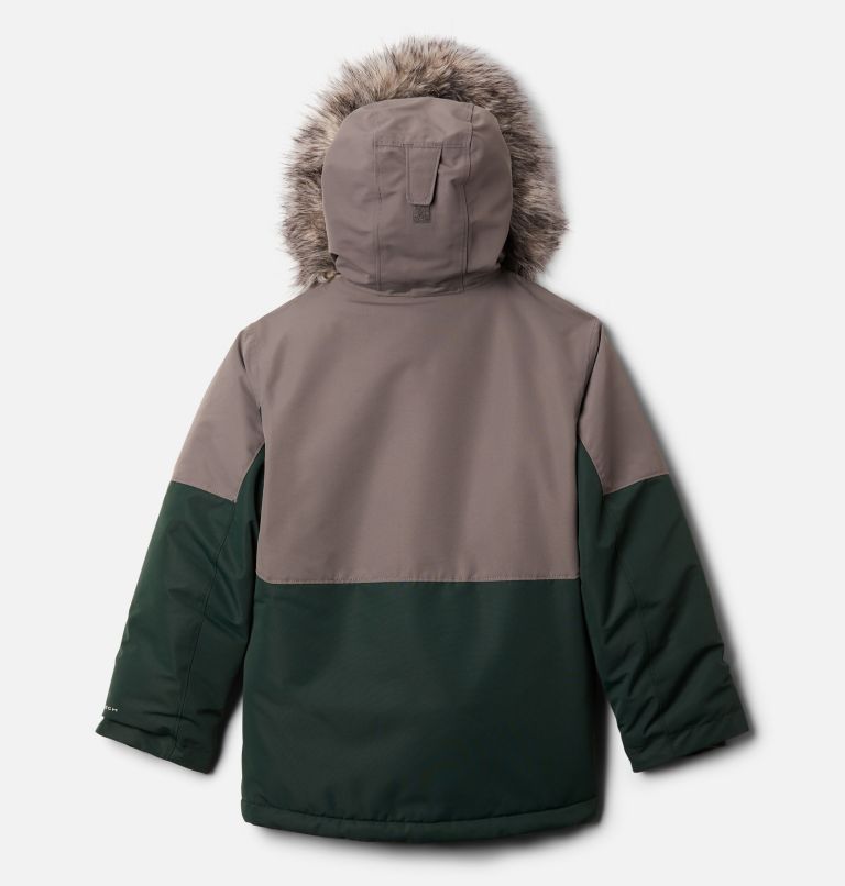 Manteau Nordic Strider pour garçon, Color: Spruce, City Grey
