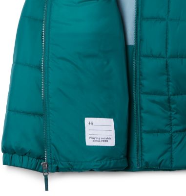 columbia boys puffect jacket