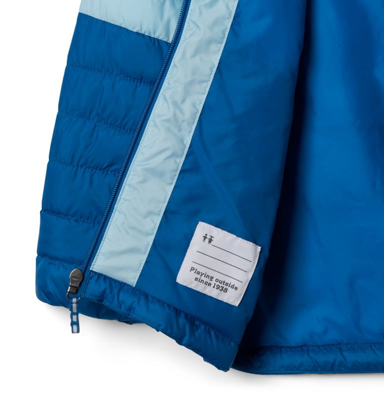 Manteau matelassé Humphrey Hills pour fille, Color: Dark Pool, Spring Blue, image 2