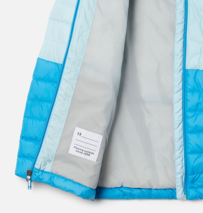 Thumbnail: Girls' Humphrey Hills Puffer Jacket, Color: Spring Blue, Blue Chill, image 3