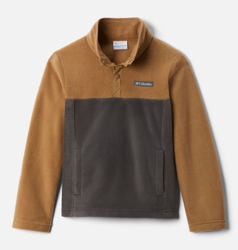 Steens Mtn 1/4 Snap Fleece Pull-over | 257 | M, Color: Delta, Shark, image 1