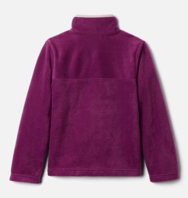Youth Steens Mtn&trade; Fleece Pull-over Steens Mtn&trade; 1/4 Snap Fleece Pull-over | 466 | XS, Plum, back