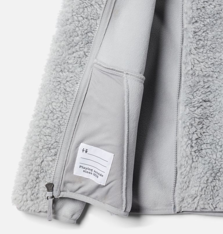 Chandail à fermeture éclair en Sherpa Winter Pass pour enfant, Color: Columbia Grey, image 3
