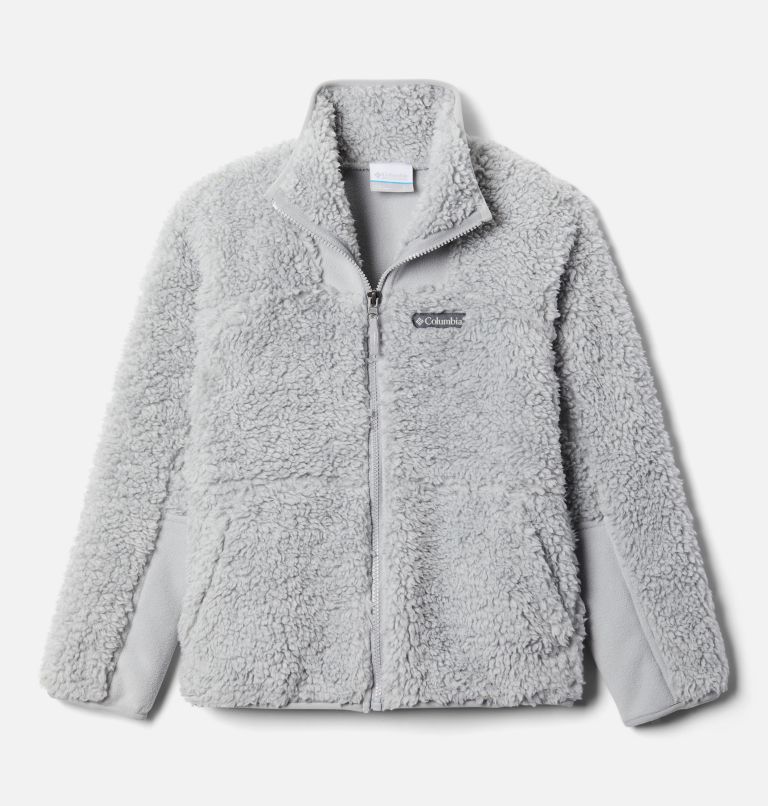 Chandail à fermeture éclair en Sherpa Winter Pass pour enfant, Color: Columbia Grey, image 1