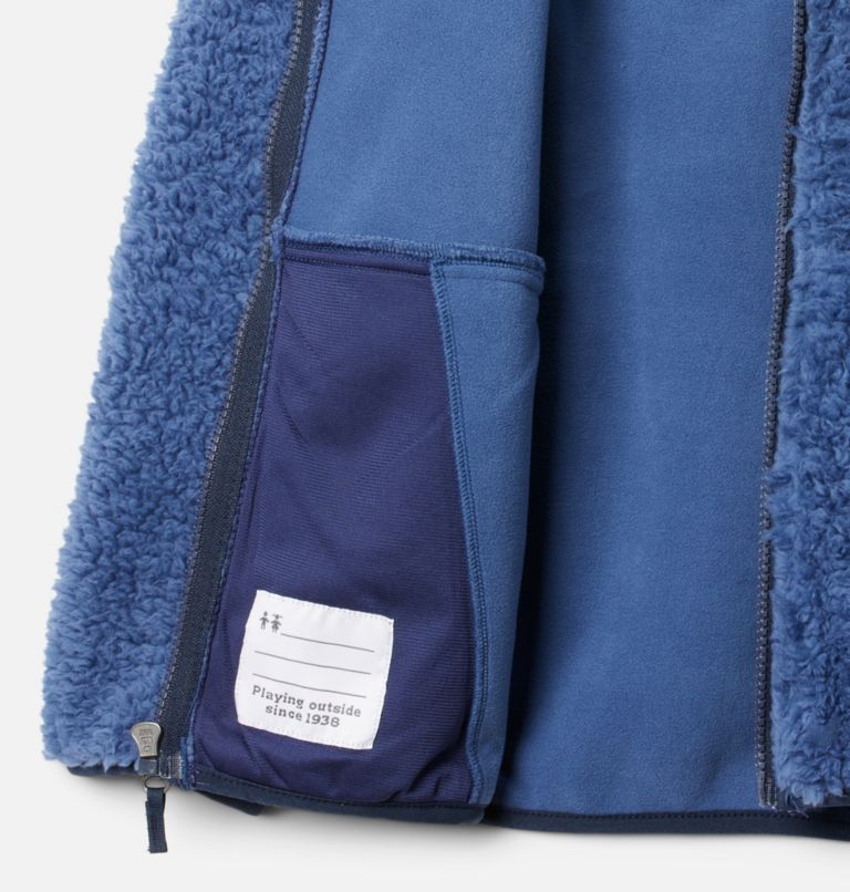 Chandail à fermeture éclair en Sherpa Winter Pass pour enfant, Color: Night Tide, Collegiate Navy, image 3