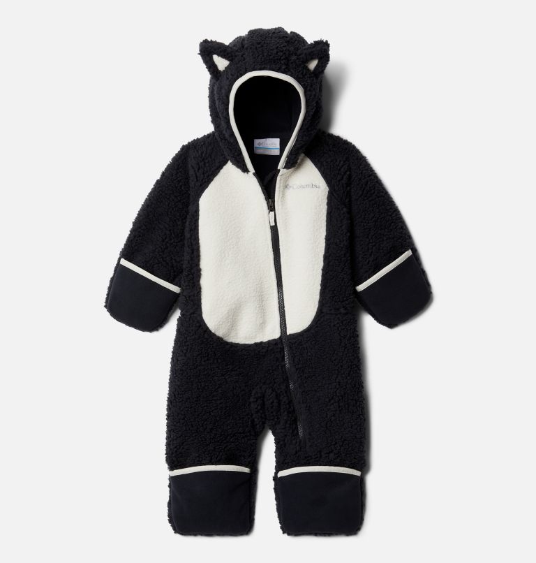 Mono polar sherpa Foxy Baby para bebé, Color: Black, Chalk, image 3