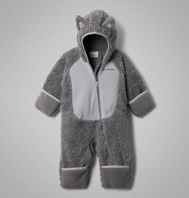 WYTbaby Tuta Invernale In Pile Per Neonati 0-12 Mesi - Con Cappuccio E Orecchie Da Orso, Calda E Morbida - Foto 14