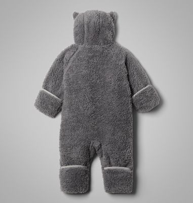 Infant Foxy Baby Sherpa Bunting, Color: City Grey, Columbia Grey, image 2