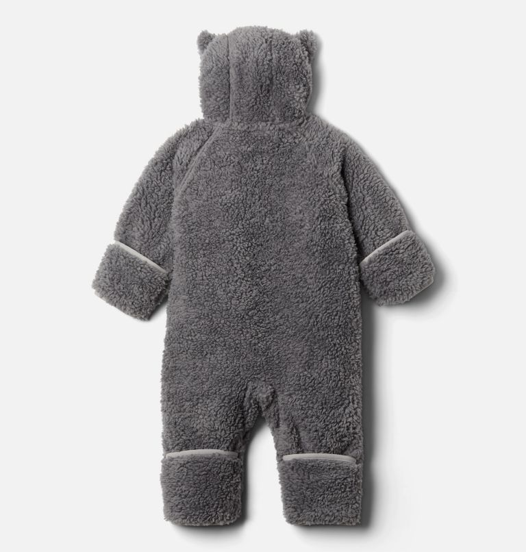 Thumbnail: Combinaison en Sherpa Foxy Baby pour bébé, Color: City Grey, Columbia Grey, image 2